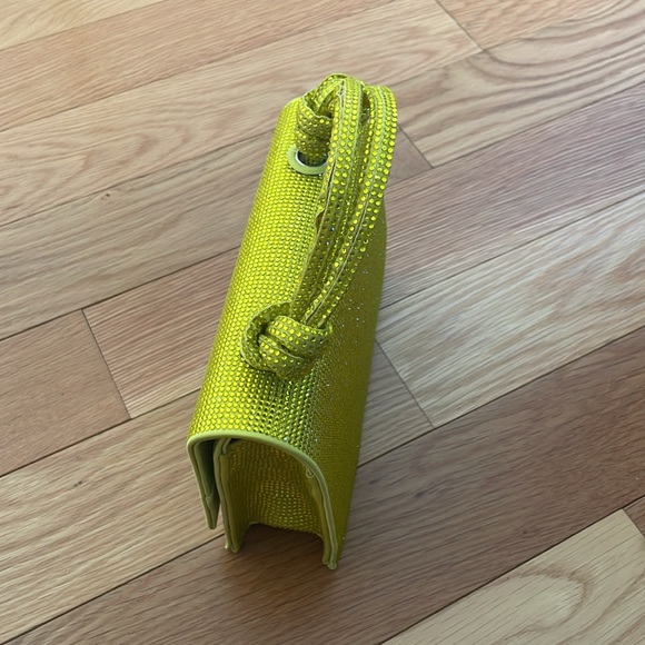 Zara yellow sequin clutch - Picture 4 of 7